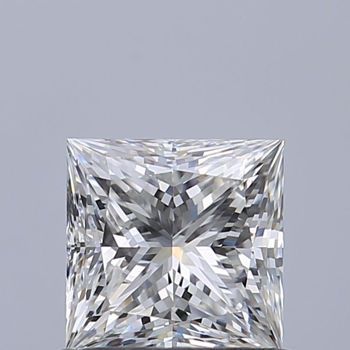 0.7ct Princess E VVS2 Natural Diamond