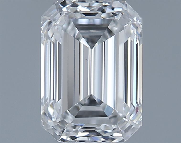 0.61ct Emerald F VS2 Natural Diamond