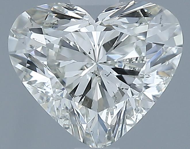 0.93ct Heart J SI1 Natural Diamond