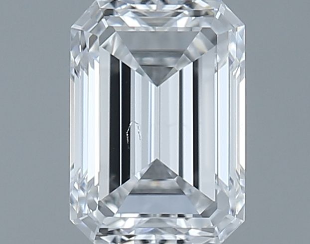 0.62ct Emerald D SI1 Natural Diamond