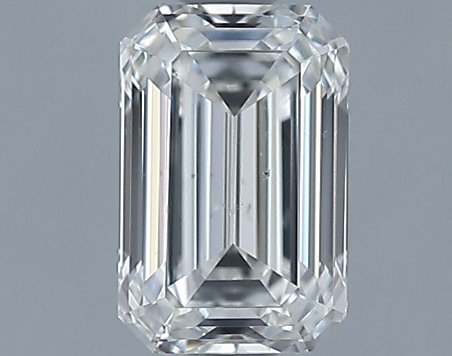 0.7ct Emerald H SI1 Natural Diamond