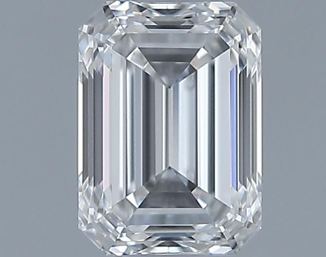 0.7ct Emerald F VVS2 Natural Diamond