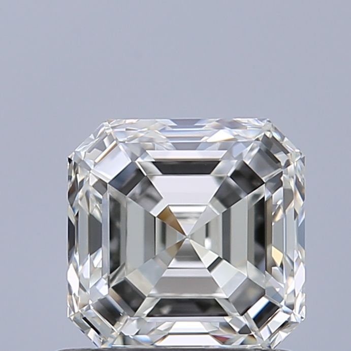 0.92ct Asscher H VVS1 Natural Diamond