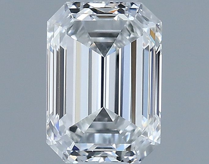 0.51ct Emerald F VVS1 Natural Diamond
