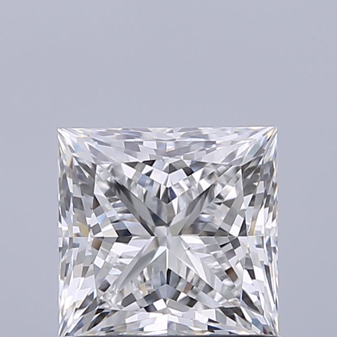 0.91ct Princess E VS2 Natural Diamond