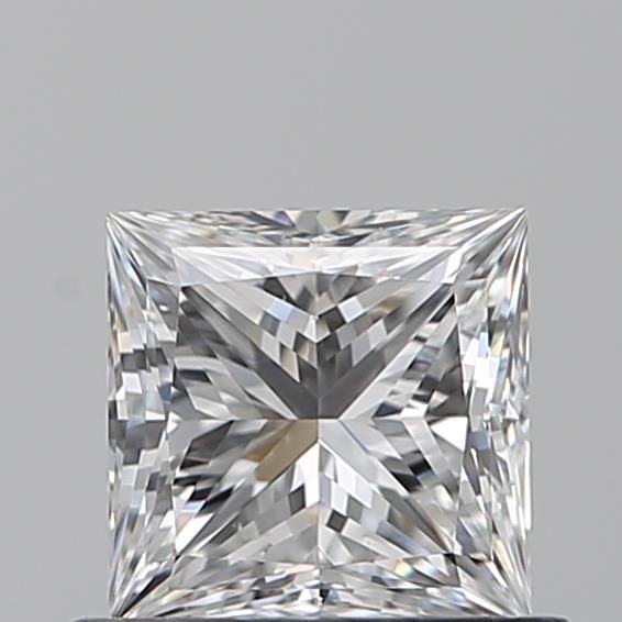 0.7ct Princess E VS2 Natural Diamond
