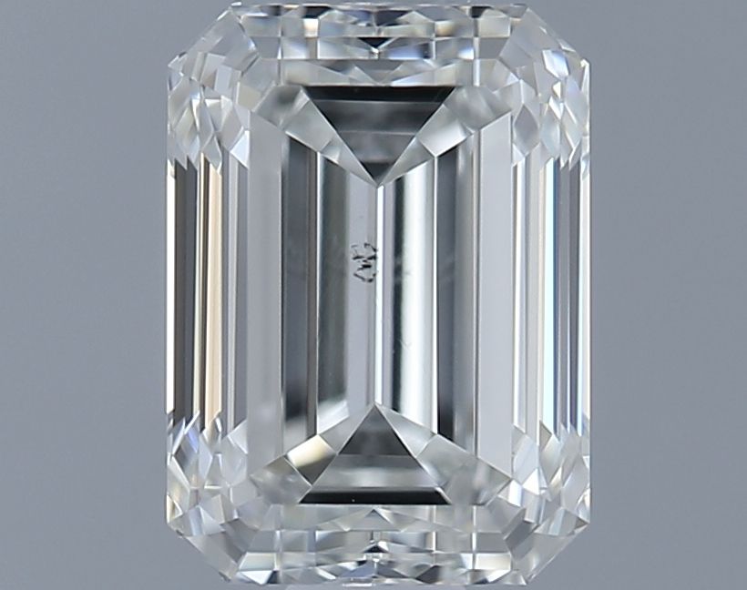 0.91ct Emerald J SI1 Natural Diamond