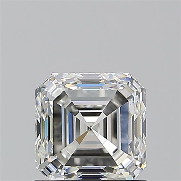 0.9ct Asscher H VVS2 Natural Diamond