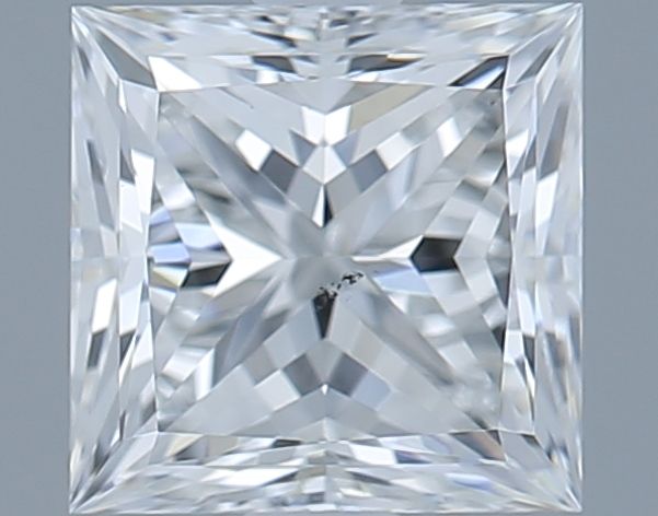 0.81ct Princess F SI1 Natural Diamond