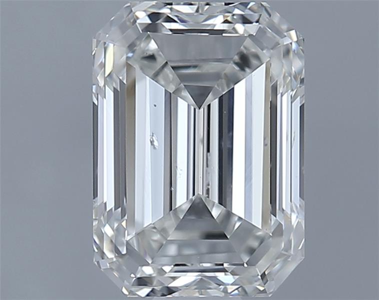 1.51ct Emerald H SI1 Natural Diamond