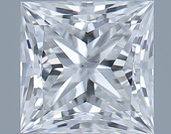 0.71ct Princess E VS2 Natural Diamond