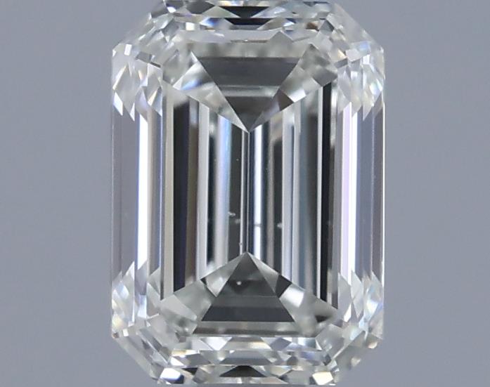 0.81ct Emerald J SI1 Natural Diamond