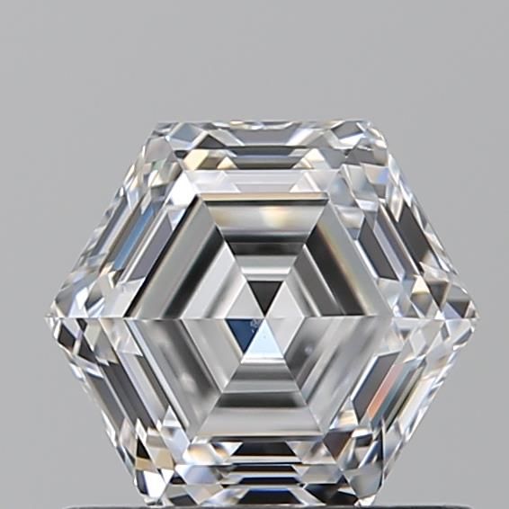 0.9ct Hexagonal D VS2 Natural Diamond