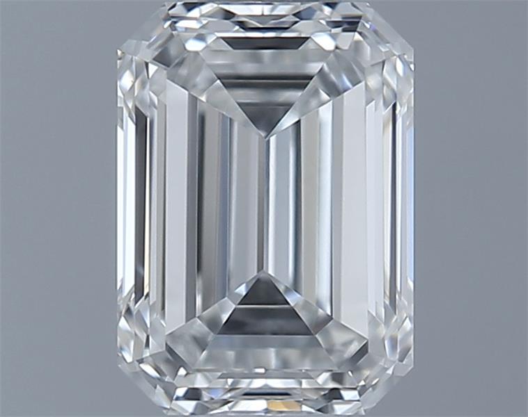 0.7ct Emerald F VS1 Natural Diamond