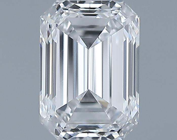 0.71ct Emerald F VVS2 Natural Diamond