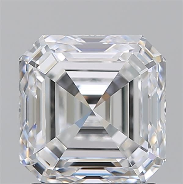 2.03ct Asscher F VS1 Natural Diamond