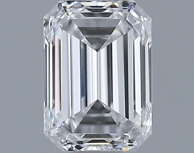 0.61ct Emerald D VVS2 Natural Diamond