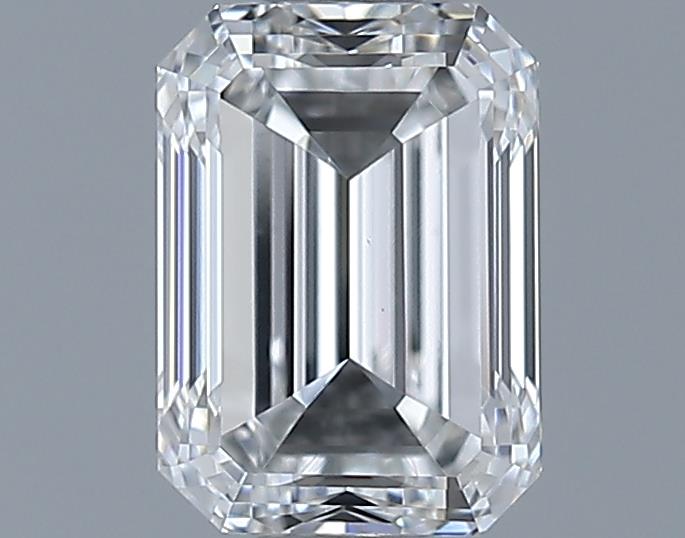 0.91ct Emerald F VS1 Natural Diamond