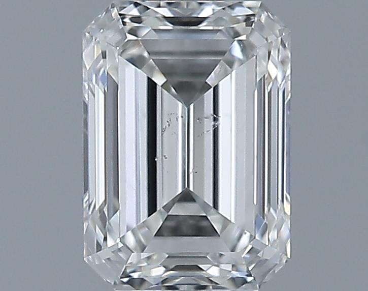 0.71ct Emerald H SI1 Natural Diamond