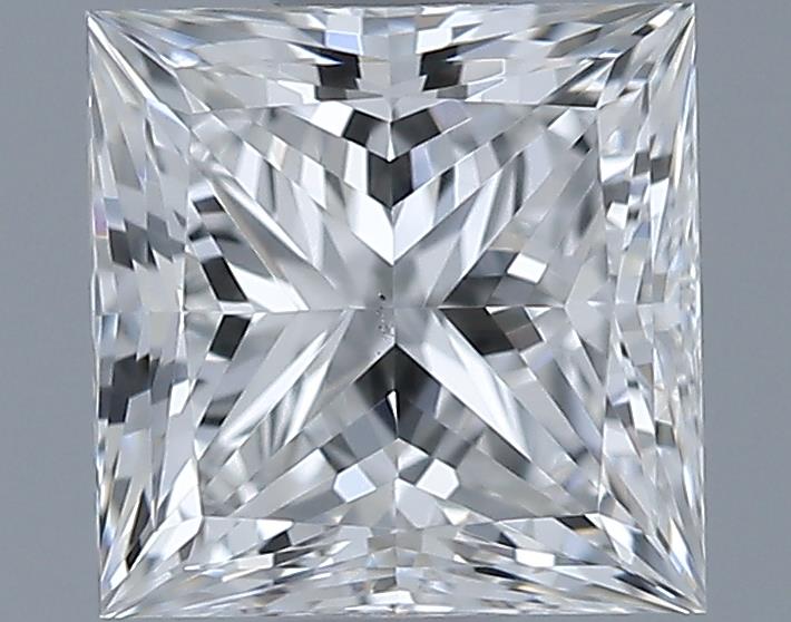 0.74ct Princess F VS2 Natural Diamond