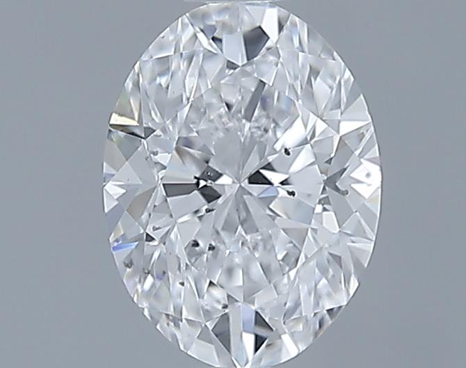 0.7ct Oval D SI1 Natural Diamond