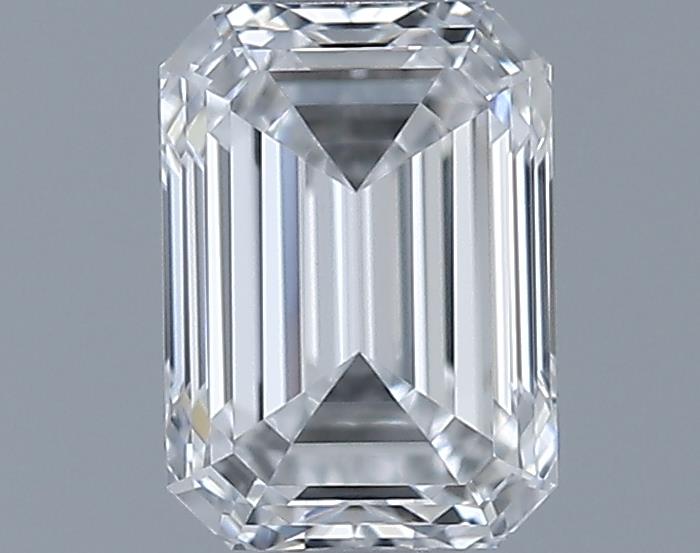 0.53ct Emerald D VVS2 Natural Diamond