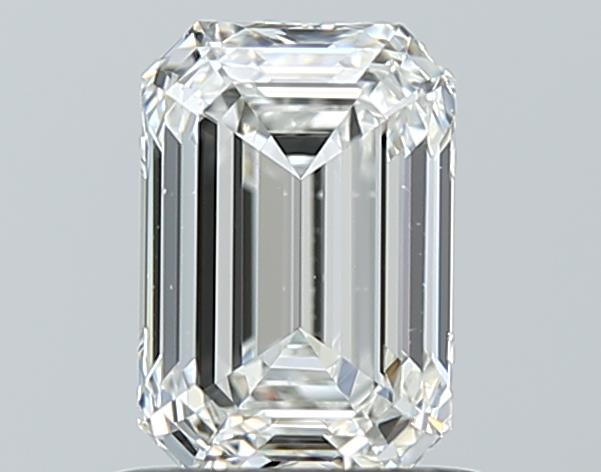 0.9ct Emerald H VS2 Natural Diamond