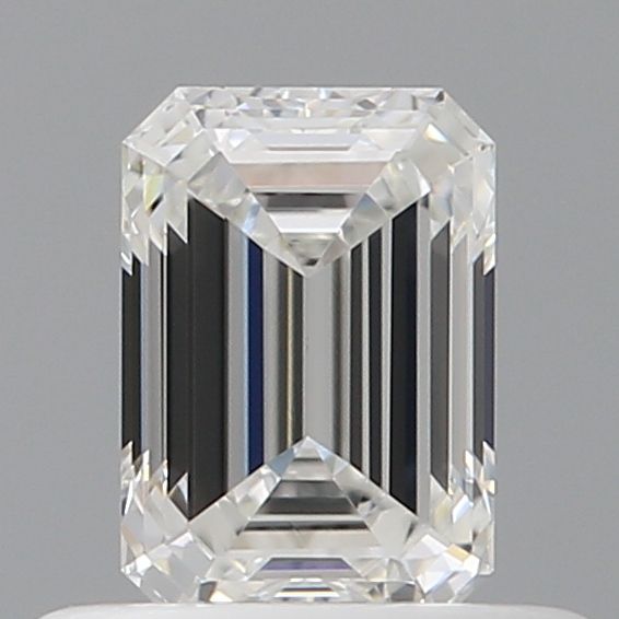 0.52ct Emerald F IF Natural Diamond