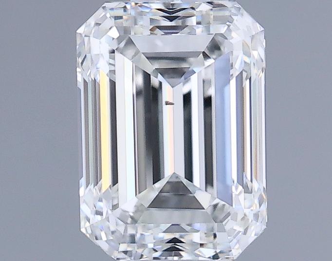 0.7ct Emerald H SI1 Natural Diamond