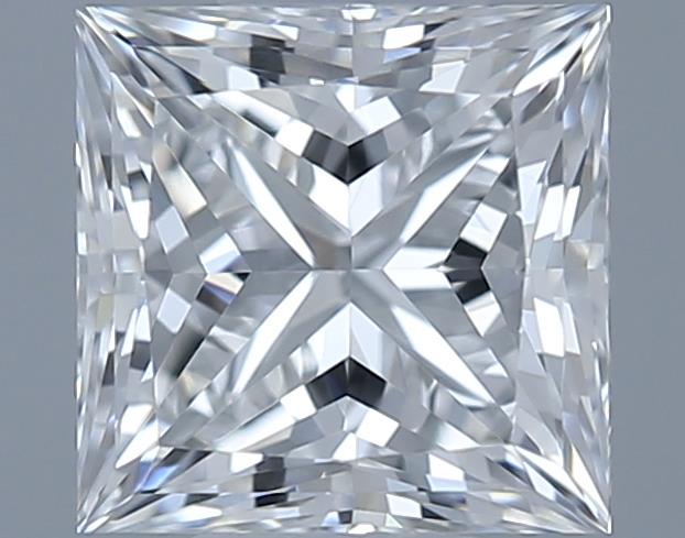 0.63ct Princess F VVS1 Natural Diamond