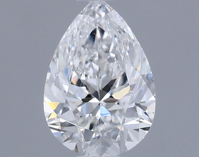 0.66ct Pear D VS2 Natural Diamond