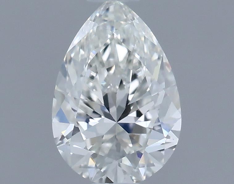 0.53ct Pear F VVS2 Natural Diamond