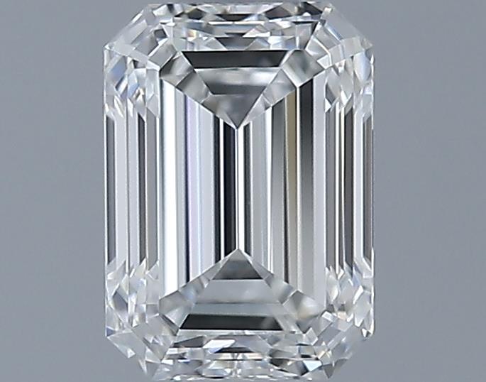 0.7ct Emerald F VVS1 Natural Diamond