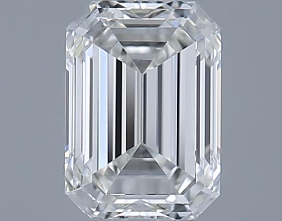 0.7ct Emerald H VVS1 Natural Diamond