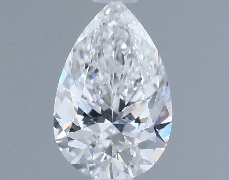 0.53ct Pear E VS2 Natural Diamond