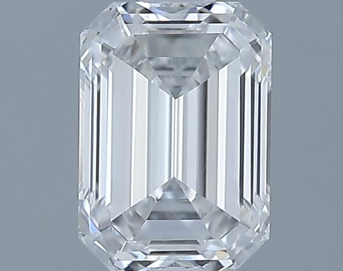 0.76ct Emerald F VVS2 Natural Diamond