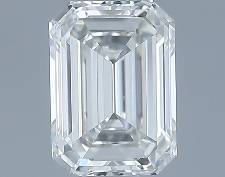 0.7ct Emerald H SI1 Natural Diamond