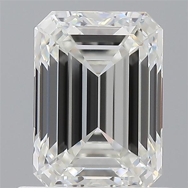 1ct Emerald H VVS2 Natural Diamond