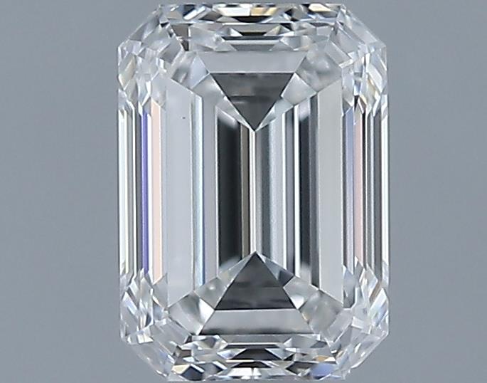 0.71ct Emerald F VS1 Natural Diamond