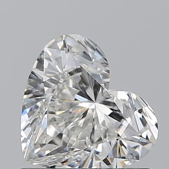0.74ct Heart H SI1 Natural Diamond