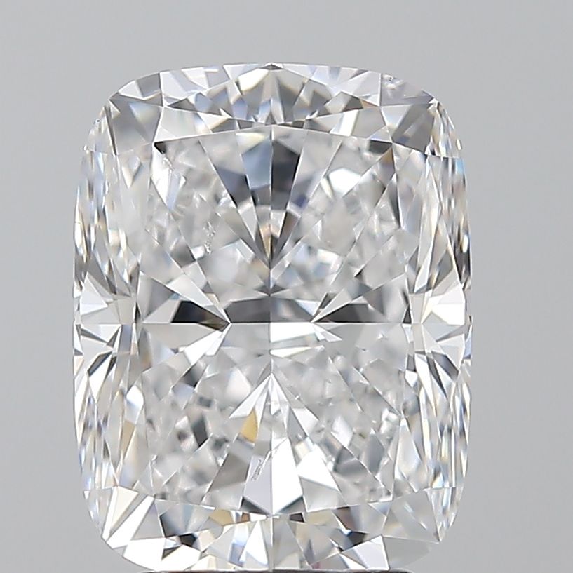 3.52ct Cushion Modified D SI1 Natural Diamond