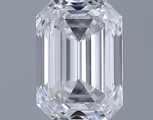 0.9ct Emerald D SI1 Natural Diamond