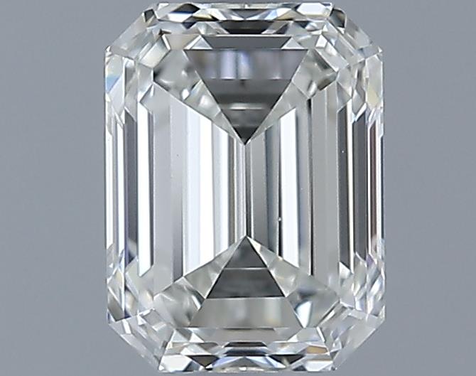 0.71ct Emerald J VVS2 Natural Diamond
