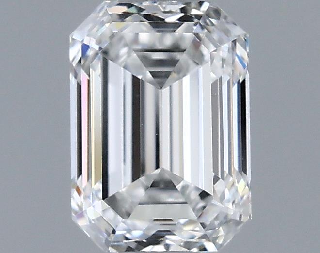 0.7ct Emerald F VS1 Natural Diamond