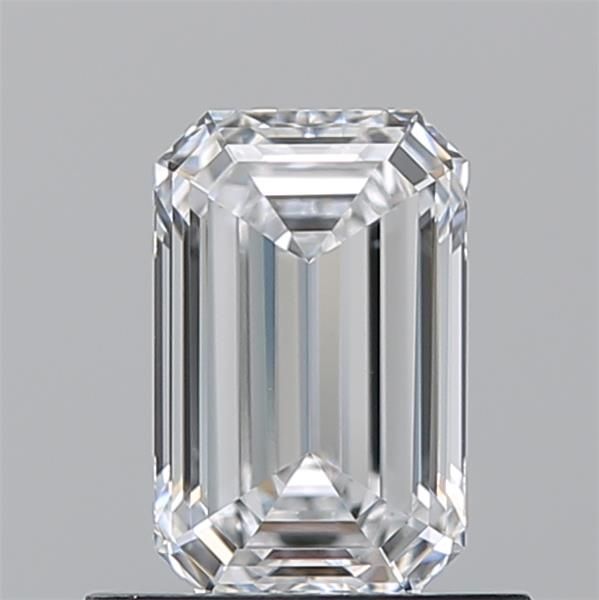 0.7ct Emerald D VS2 Natural Diamond