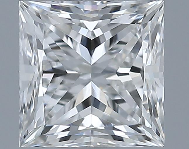 0.7ct Princess F IF Natural Diamond