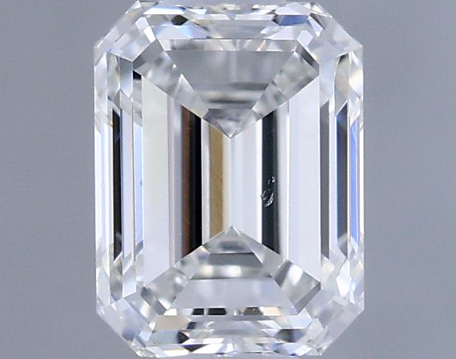 0.6ct Emerald F VS2 Natural Diamond