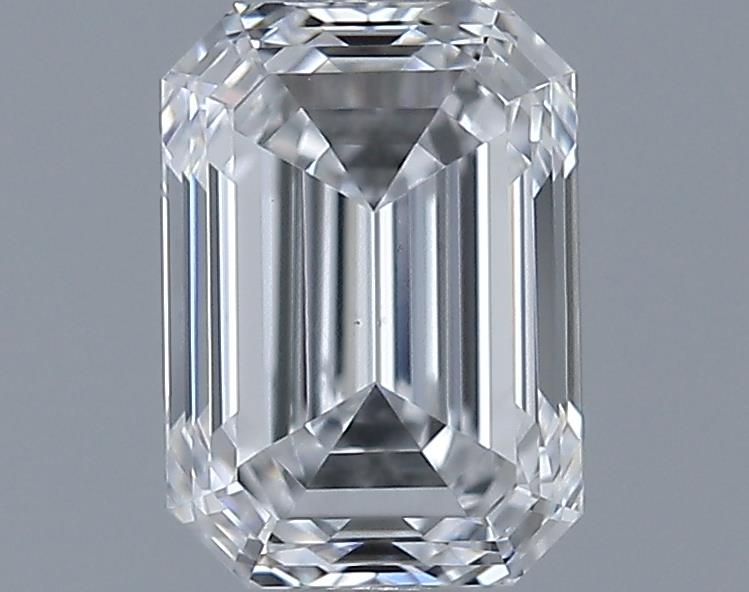 0.7ct Emerald D VS2 Natural Diamond