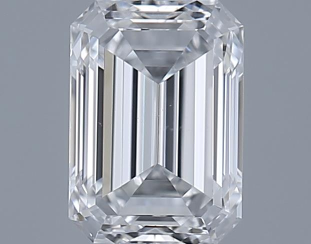 0.62ct Emerald F VS2 Natural Diamond