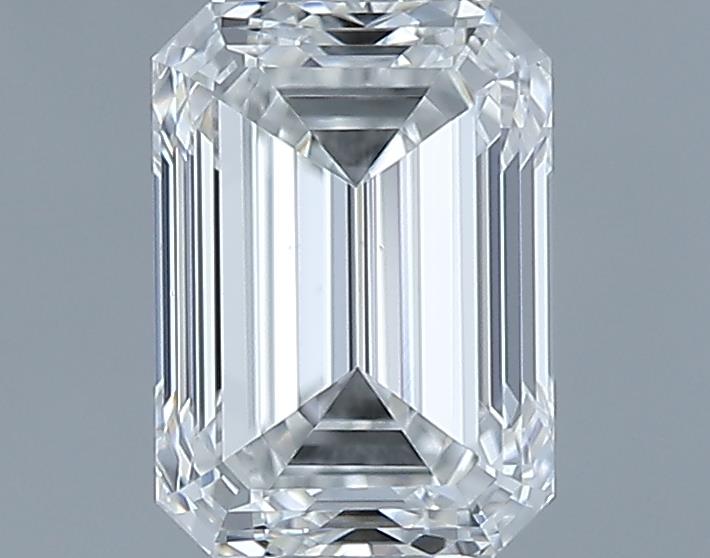0.71ct Emerald F VVS2 Natural Diamond